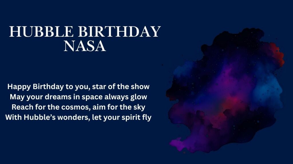 Hubble Birthday Nasa